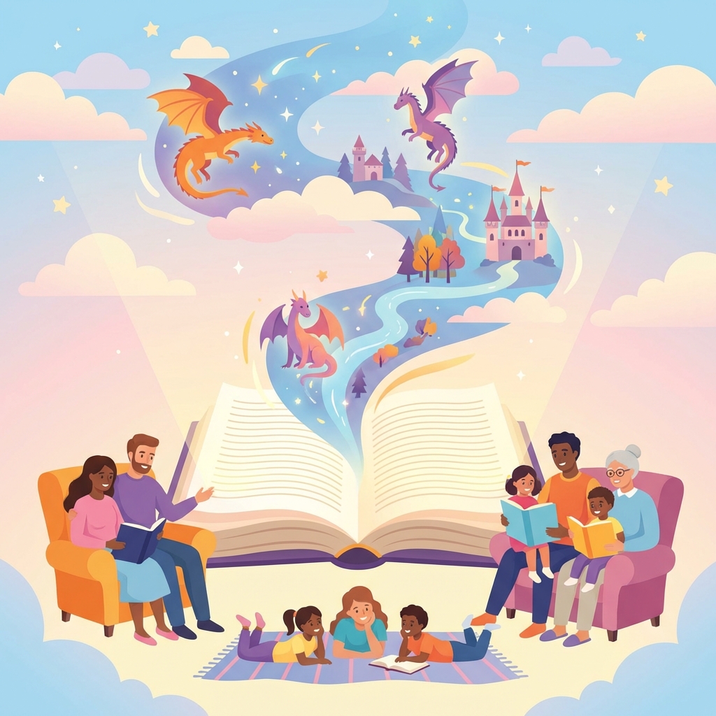 Magical Storybook Illustration